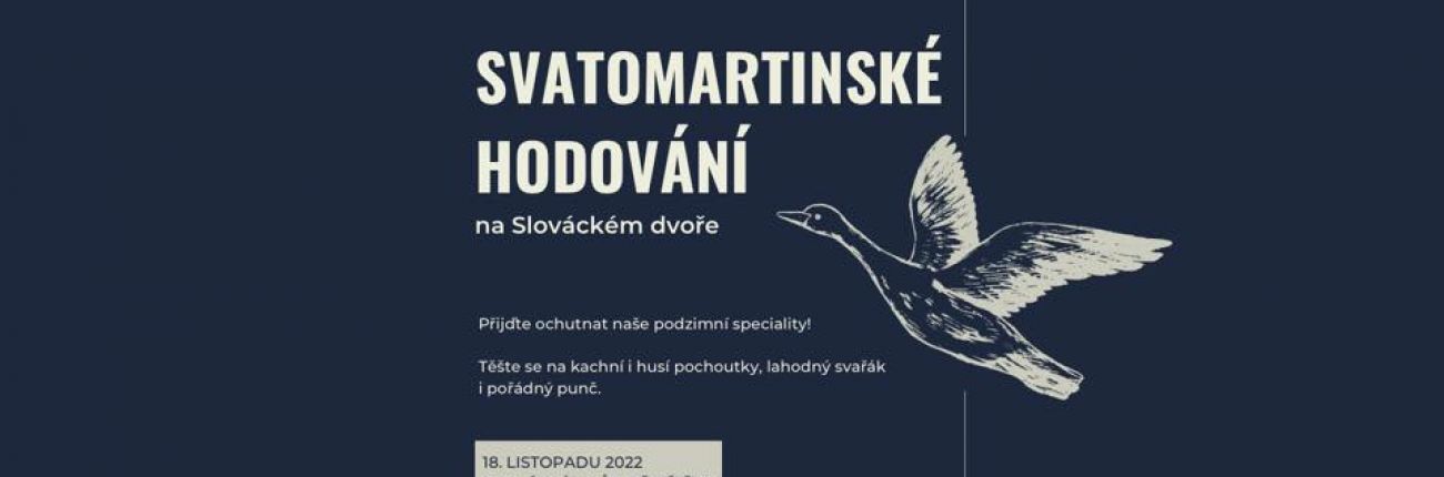 Svatomartinské hodování na Slováckém dvoře